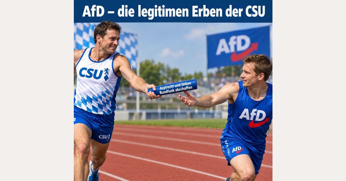 40 Jahre „Pro Asyl“ und die AfD als legitime Erben der CSU